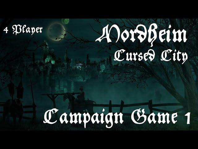 Posessed vs Eshin vs Bretonnians vs Undead - Mordheim Battle Report - THE Cursed City Campaign