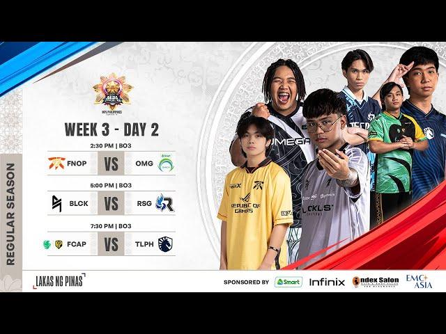  LIVE | MPL PH S14 | FILIPINO - Week 3 Day 2