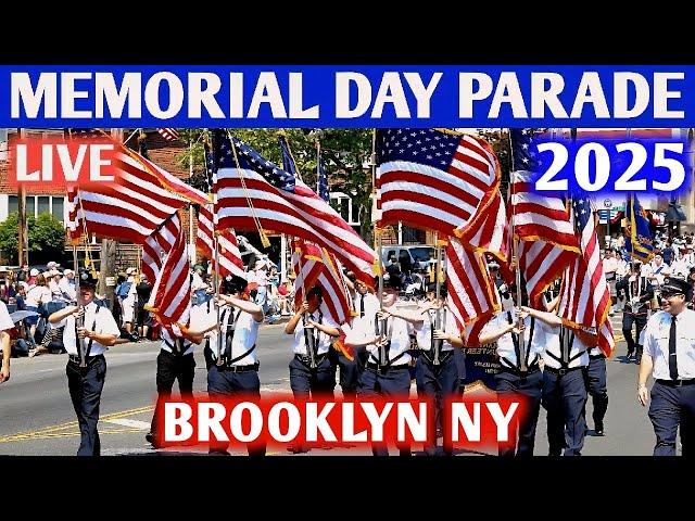 Brooklyn Memorial Day Parade 2025  Memorial Day 2025 🪖 Brooklyn NYC LIVE 