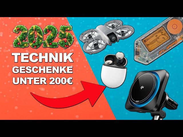 Die BESTEN Technik-Geschenke 2024 unter 200 EURO!