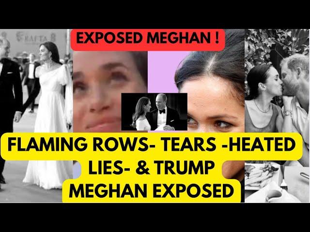 TEARS -ARGUMENTS -LIES ALL EXPOSED RIGHT HERE - LATEST #meghan #meghanmarkle #trump