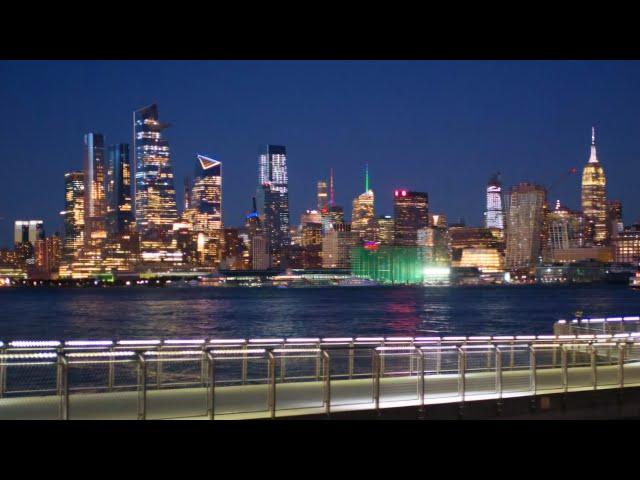 Exploring JERSEY CITY to HOBOKEN NJ: Wicked Wind, NYC Views, Bitter Cold (January 9, 2025)