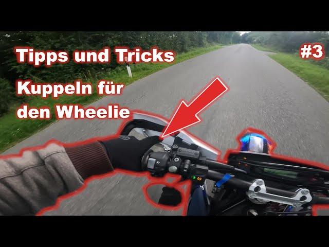 Perfektes Kuppeln für Wheelies Tipps und Tricks