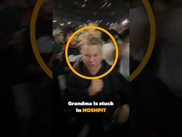 Grandma gets TRAPPED by Travis Scott fans…