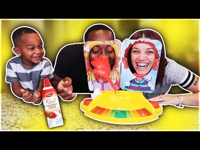 PIE FACE SHOWDOWN CHALLENGE!! (Mommy & Daddy Vs DJ's Clubhouse)