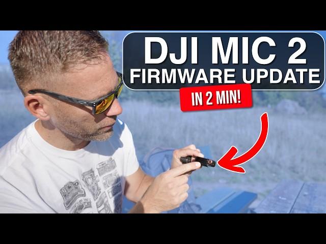 How to Update DJI Mic 2 Firmware in JUST 2 Minutes! (Fast & Easy)