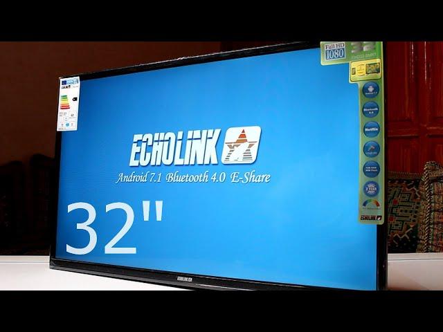 تعرف على تلفاز ايكولينك سمارت ECHOLINK FHD32C-SMART الجديد