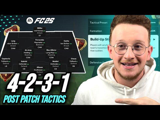 New Meta Tactics! Best 4231 Custom Tactics EA FC 25!