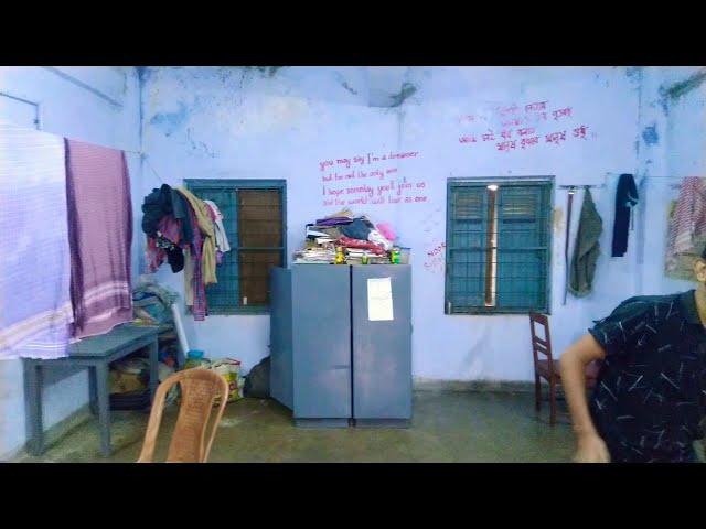 The cleanest hostel room  Jadavpur University Main hostel room 105