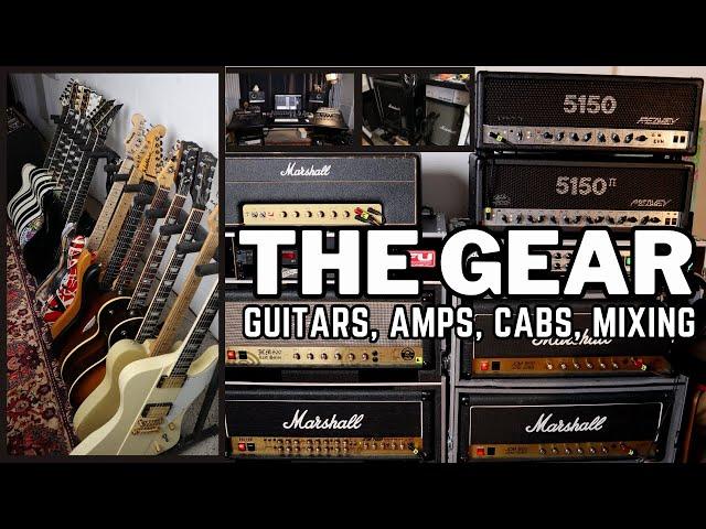 STUDIO TOUR 2024 | THE GEAR | GUITARS, AMPS, CABS, MIXING