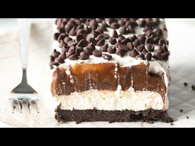 The Best No Bake Chocolate Lasagna