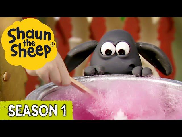 Runaway Sheep & Bitzer's Cement Incident | Shaun the Sheep Season 1 (Full Episodes) Cartoon for Kids