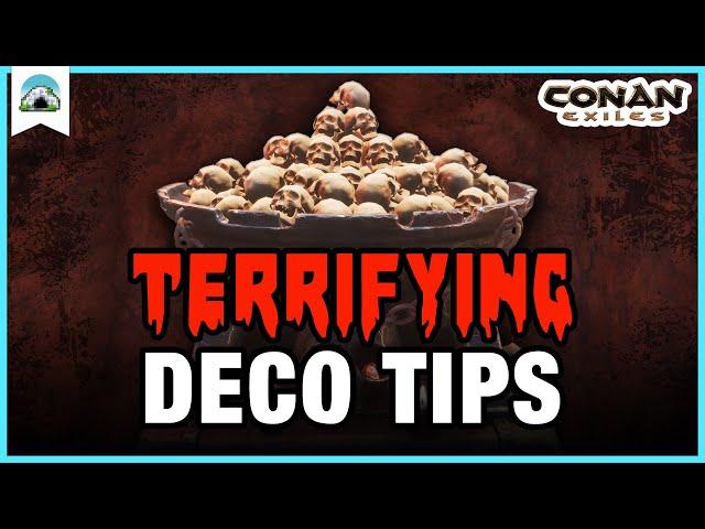 Easy DECO TIPS for Haunted Builds & Dungeons – NO MODS, Beginner Guide | Conan Exiles