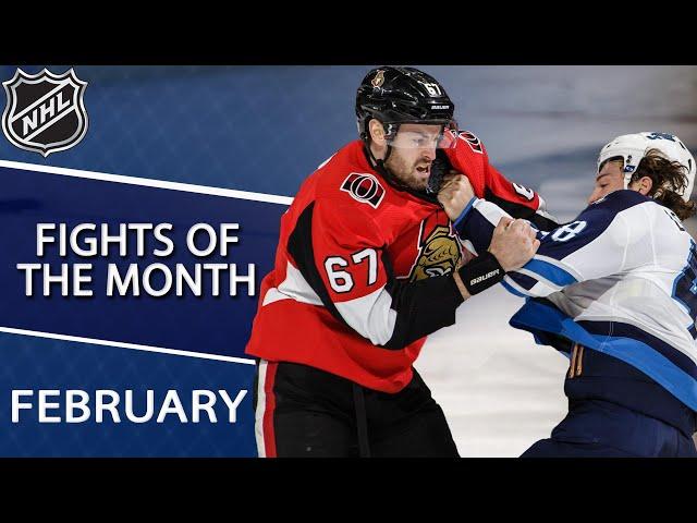 Best NHL fights of February 2019 | NHL | NBC Sports