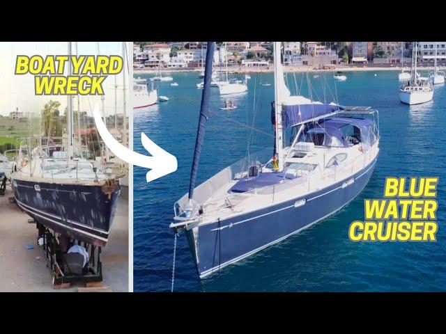 54ft SailBoat REFIT: FULL DOCUMENTARY