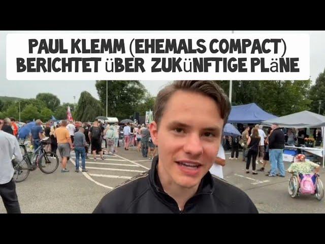 Ex Compact Mitarbeiter Paul Klemm berichtet über zukünftige Pläne „Für Deutschland, für Europa“