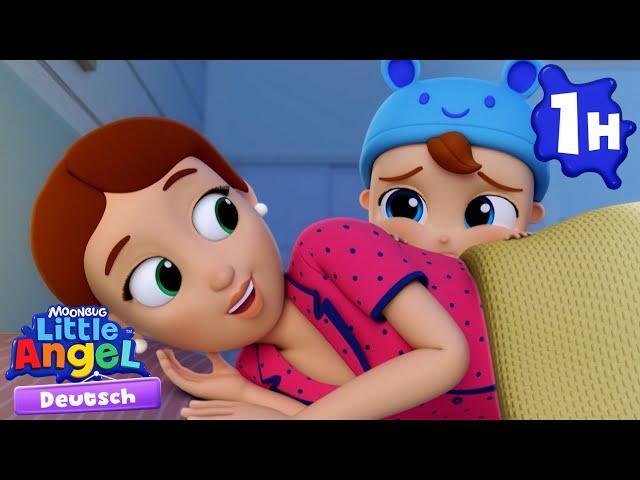 Zehn im Bett (Grusel-Edition) | Kinderlieder mit Klein Joni | Little Angel Deutsch