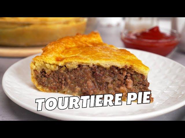 Classic TOURTIERE PIE. French-Canadian MEAT PIE. Recipe by Always Yummy!