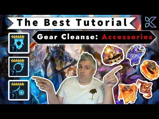 Raid: Shadow Legends - The Best Tutorial of Gear Cleanse: Accessories [RE-Launch]