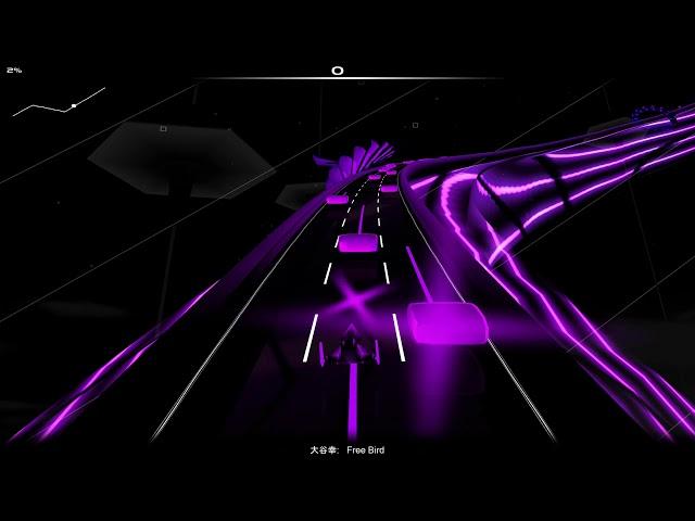 [Audiosurf] 大谷幸 - Free Bird (Freeride)