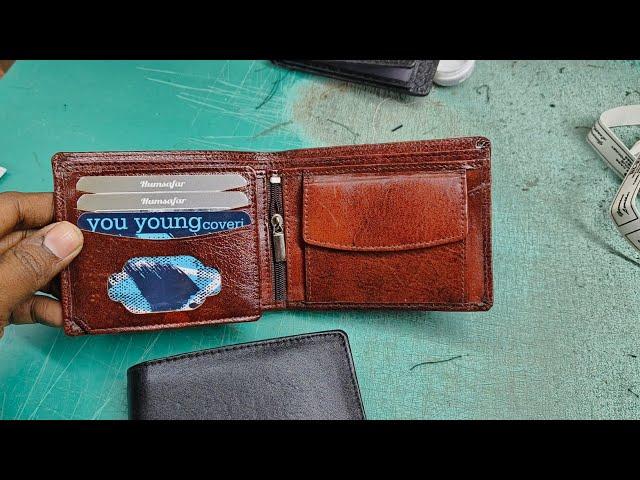 Men's genuine leather wallet manufacturers