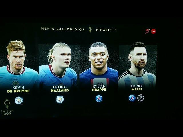 2023 Ballondor winner: Messi