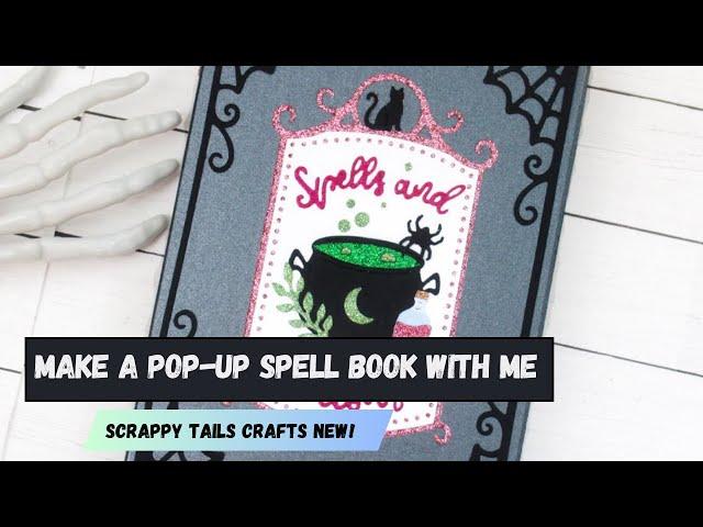 Spell Book with Scrappy Tails Crafts