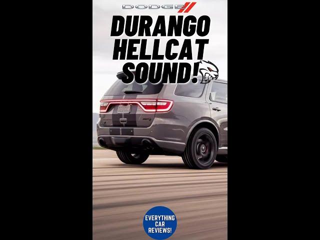 Best Sounding Family SUV! | Dodge Durango SRT Hellcat #shorts