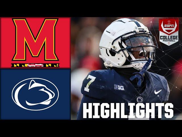 Maryland Terrapins vs. Penn State Nittany Lions | Full Game Highlights | ESPN College Football