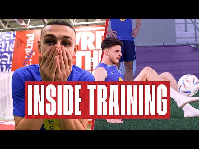 Grealish & Foden No Bounce Challenge, Rice Skill School & Henderson On FIRE! | Inside Training