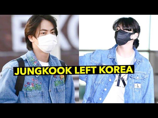 Jungkook really didn't meet Jin during Jin's vacation? (JK live with Vhope)