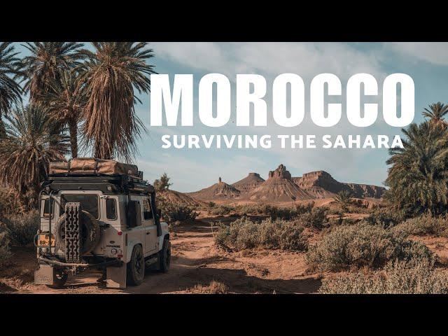 A Morocco overland film: Will we survive the Sahara desert? #Morocco #overlanding #saharadesert