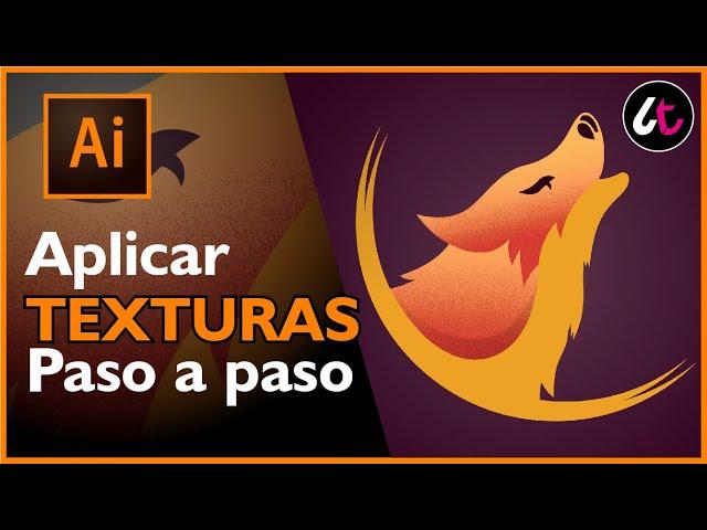 Como APLICAR TEXTURAS en ILLUSTRATOR  | Tutorial PASO A PASO 