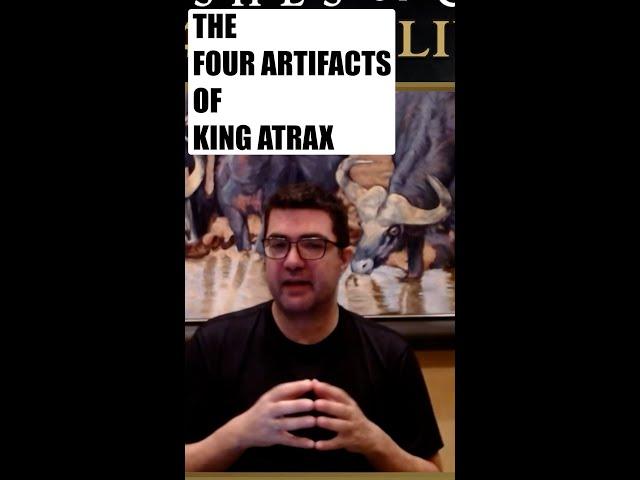 Steven Sharif Talks About The Four Artifacts of King Atrax #ashesofcreation #lore