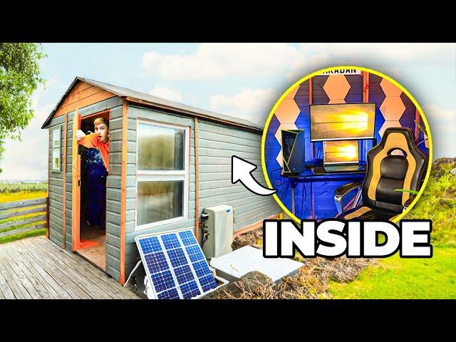 I Built The Ultimate Tiny Home...Perfect For Gaming