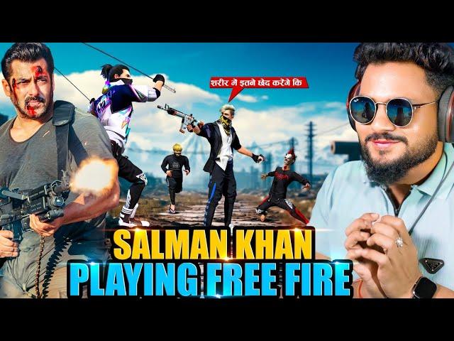 SALMAN KHAN X ANSH BOND  VS 2 V Badge Streamer Shocked in BR Rank आजा Sallu 1 vs 8 में !! 