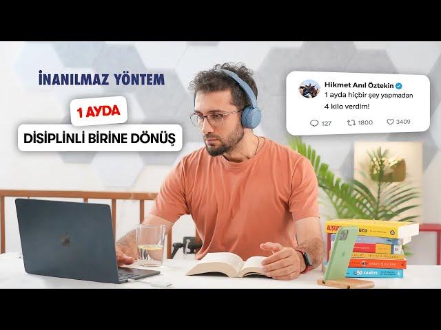 Seni her alanda başarıya götürecek şey - 5 kolay adımda disiplinli birine dönüşmek