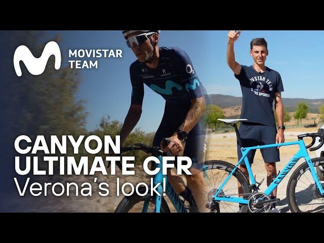 A pro's look at the Movistar Team's Canyon Ultimate CFR | Carlos Verona - 2022