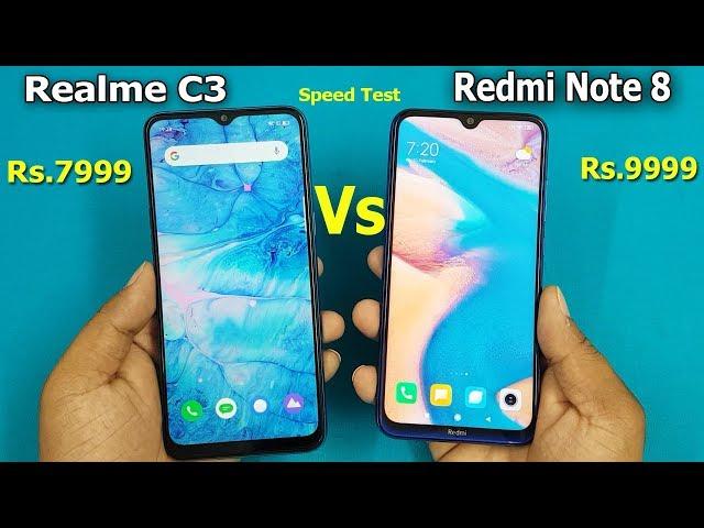 Realme C3 vs Redmi Note 8 Speed Test | Comparison || Antutu Benchmark Scores | Best.. ?