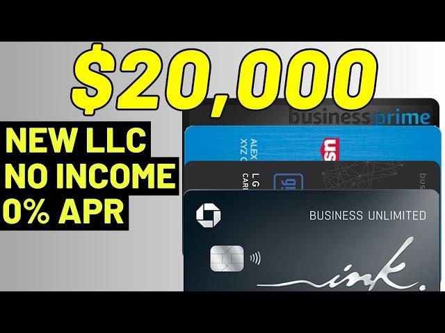 4 Banks Will Approve A New LLC $20,000 Without Proof of Income