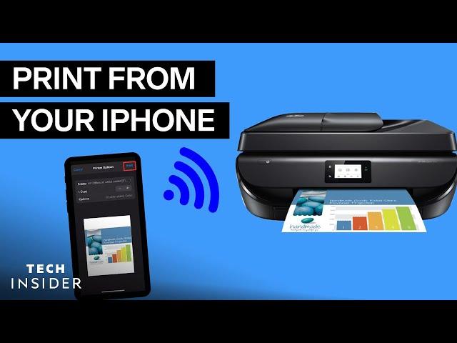 How To Print From iPhone