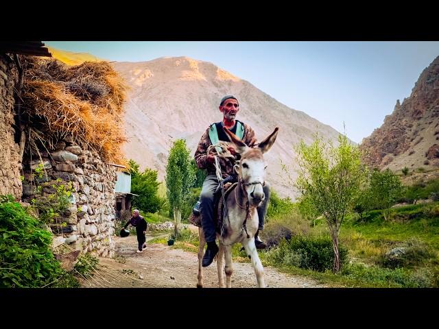 Tajikistan Mountainous Village | Simple Life in Nature's Beauty