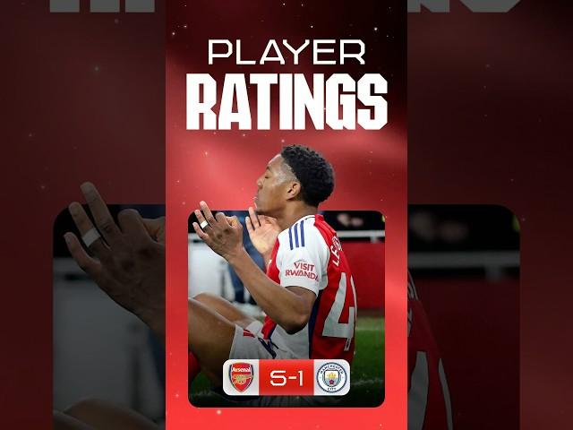 Arsenal 5-1 Man City | Player Ratings