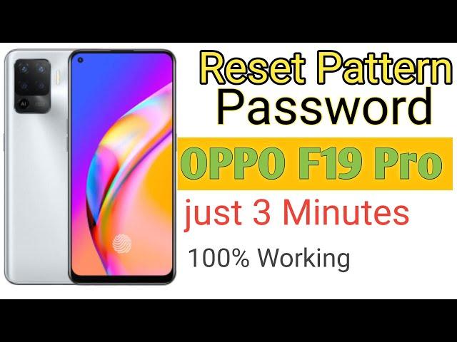 Unlock F19 Pro Unlock method | Pin Pattern Password remove without Computer & Data Loss in 3 minute.