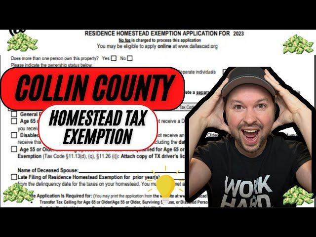 Collin County: Homestead Tax Exemption