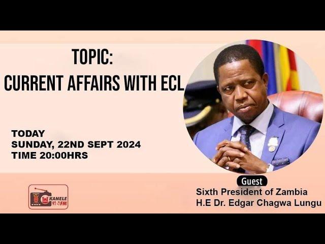 FORMER President Edgar Chagwa Lungu National Address