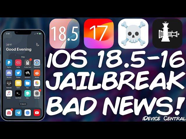 iOS 18.5 - 15.0 JAILBREAK News: It's OVER! The Most Powerful iOS Exploit Is No More Due to iOS 26