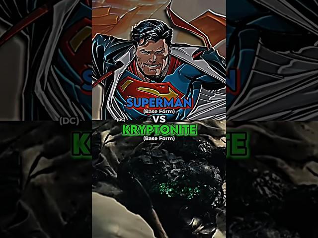 Superman vs Kryptonite