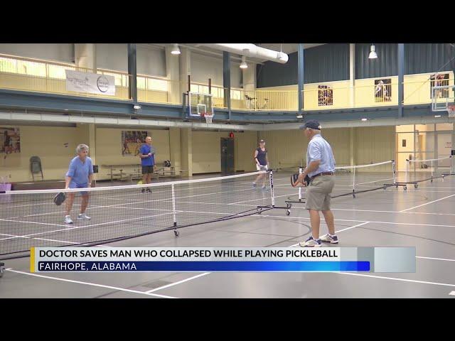 Off-duty doctor saves man's life at pickleball courts in Fairhope