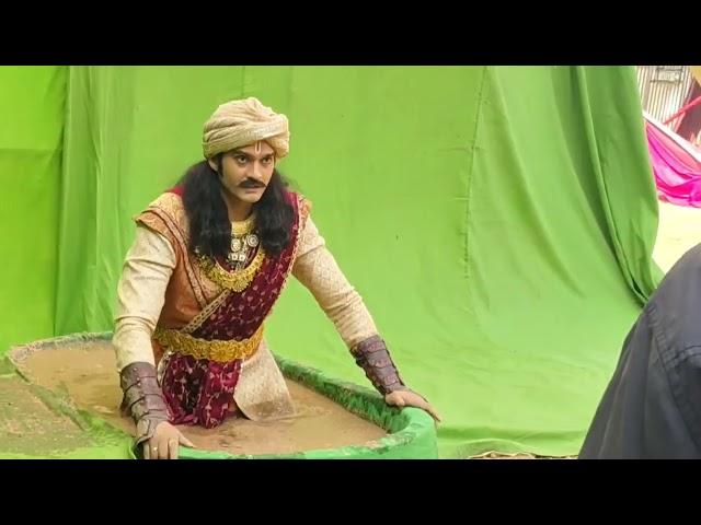 Tenali Rama season 2 shooting video  l maharaj & girgit raj fight